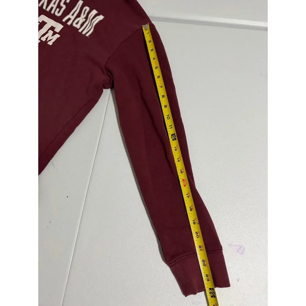 Fanatics Texas A&M Aggies Hoodie Mens Medium Maroon Pullover Sweatshirt